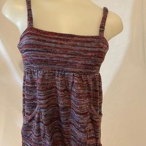 Marled Sweater Tunic with Pockets